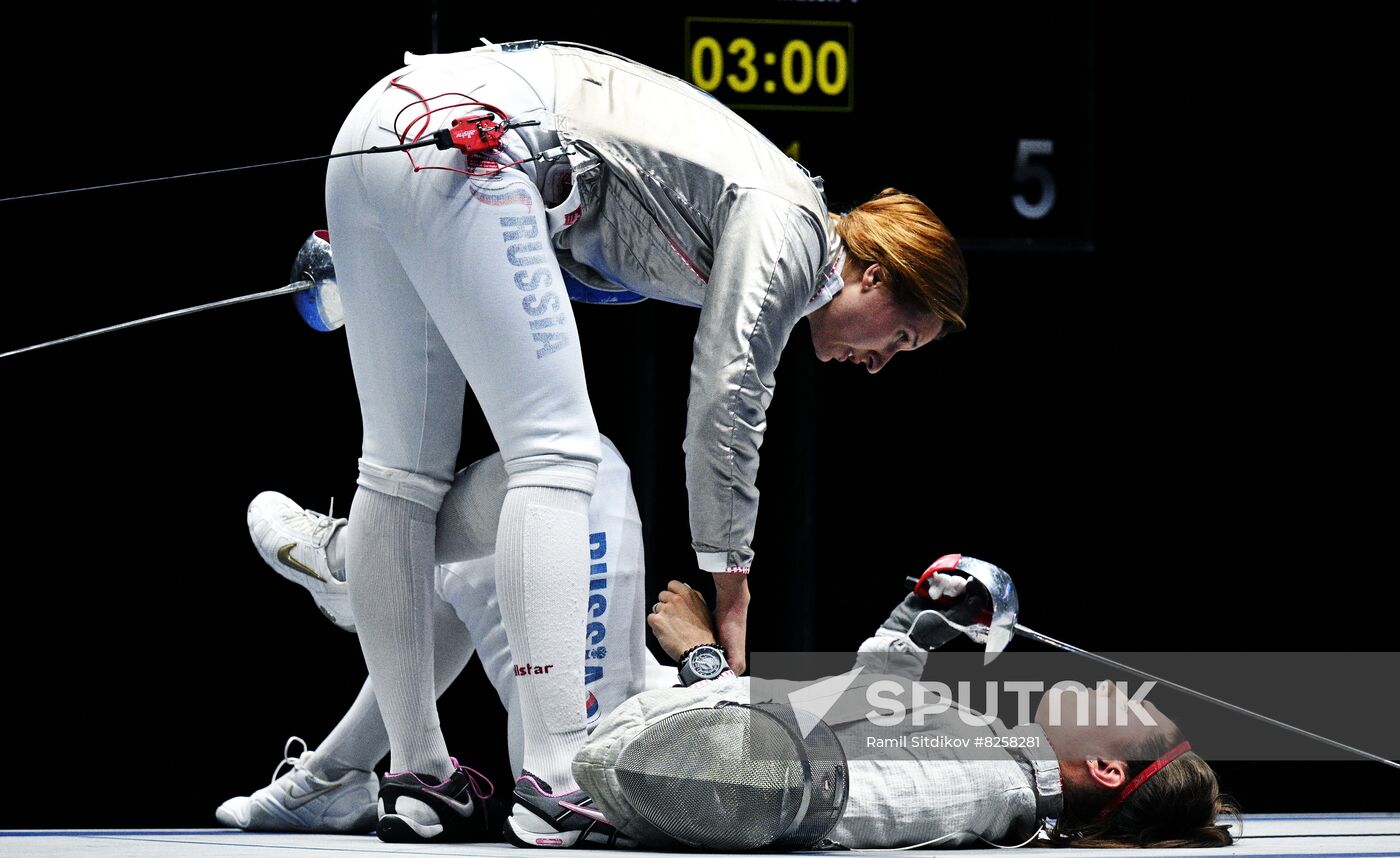 Russia Spartakiad Fencing Sabre