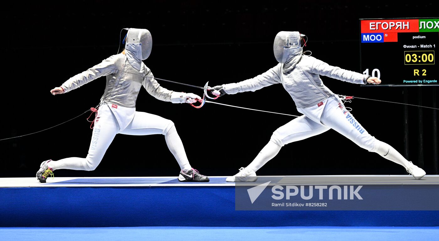Russia Spartakiad Fencing Sabre