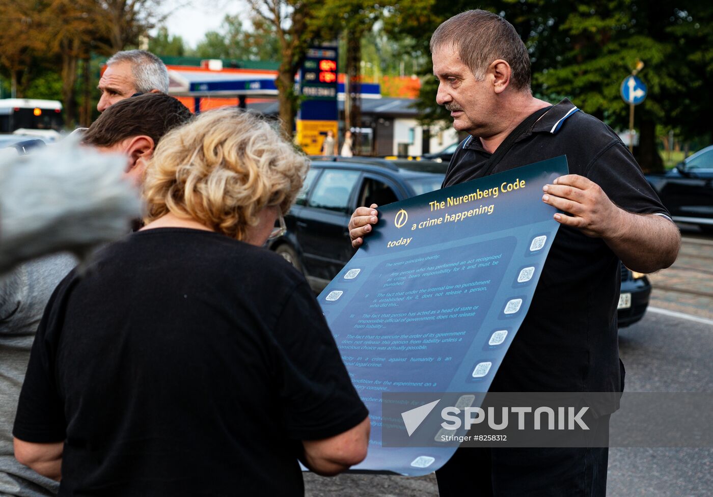 Latvia WWII Soviet Monument Demolition