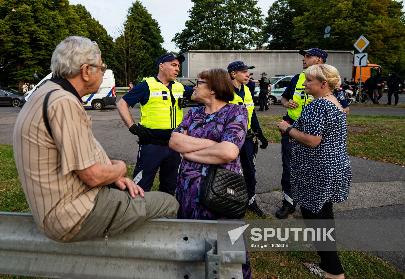 Latvia WWII Soviet Monument Demolition