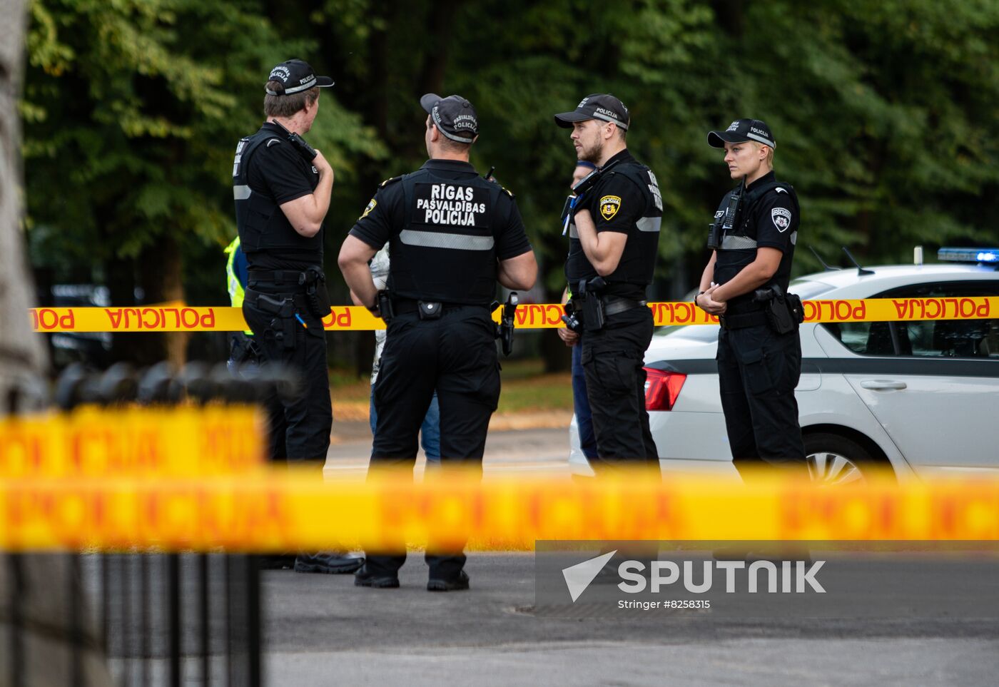Latvia WWII Soviet Monument Demolition