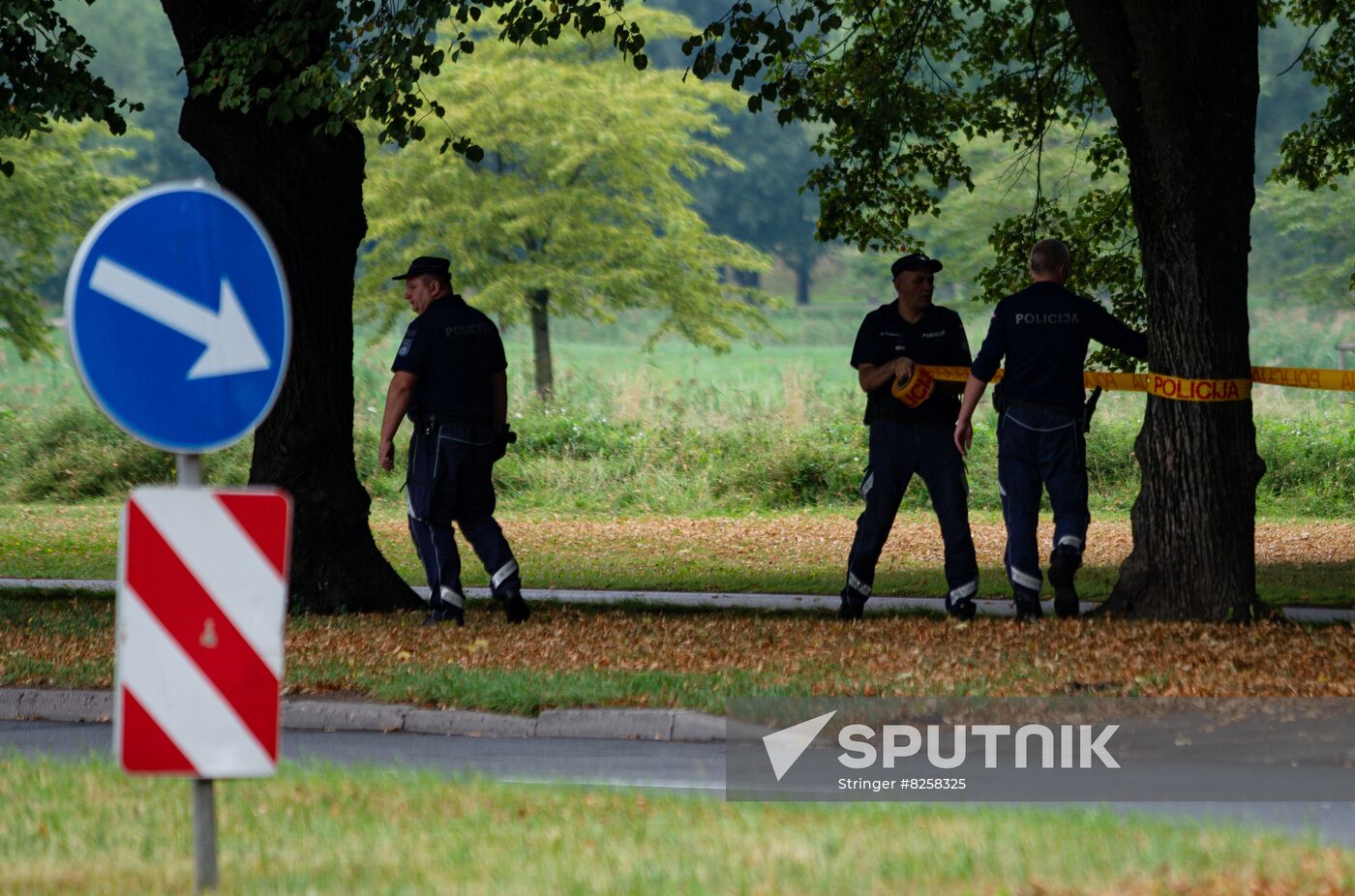 Latvia WWII Soviet Monument Demolition