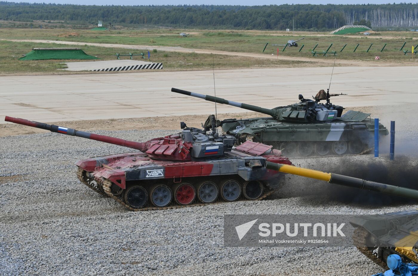 Russia Army Games Tank Biathlon