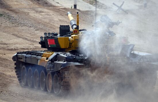 Russia Army Games Tank Biathlon