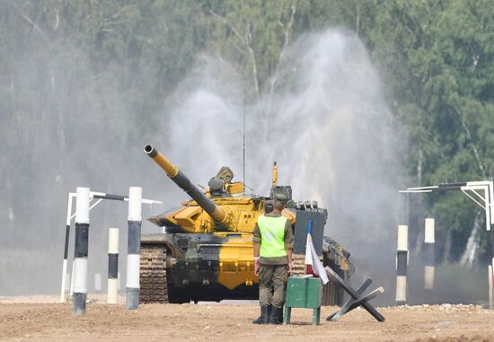 Russia Army Games Tank Biathlon
