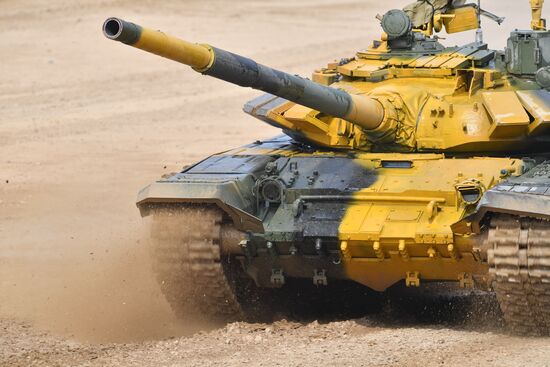 Russia Army Games Tank Biathlon