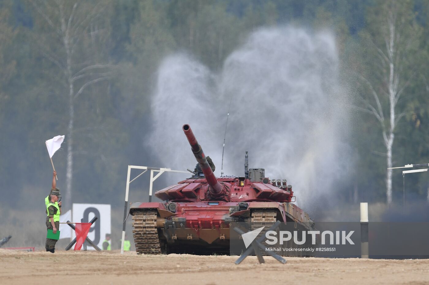 Russia Army Games Tank Biathlon