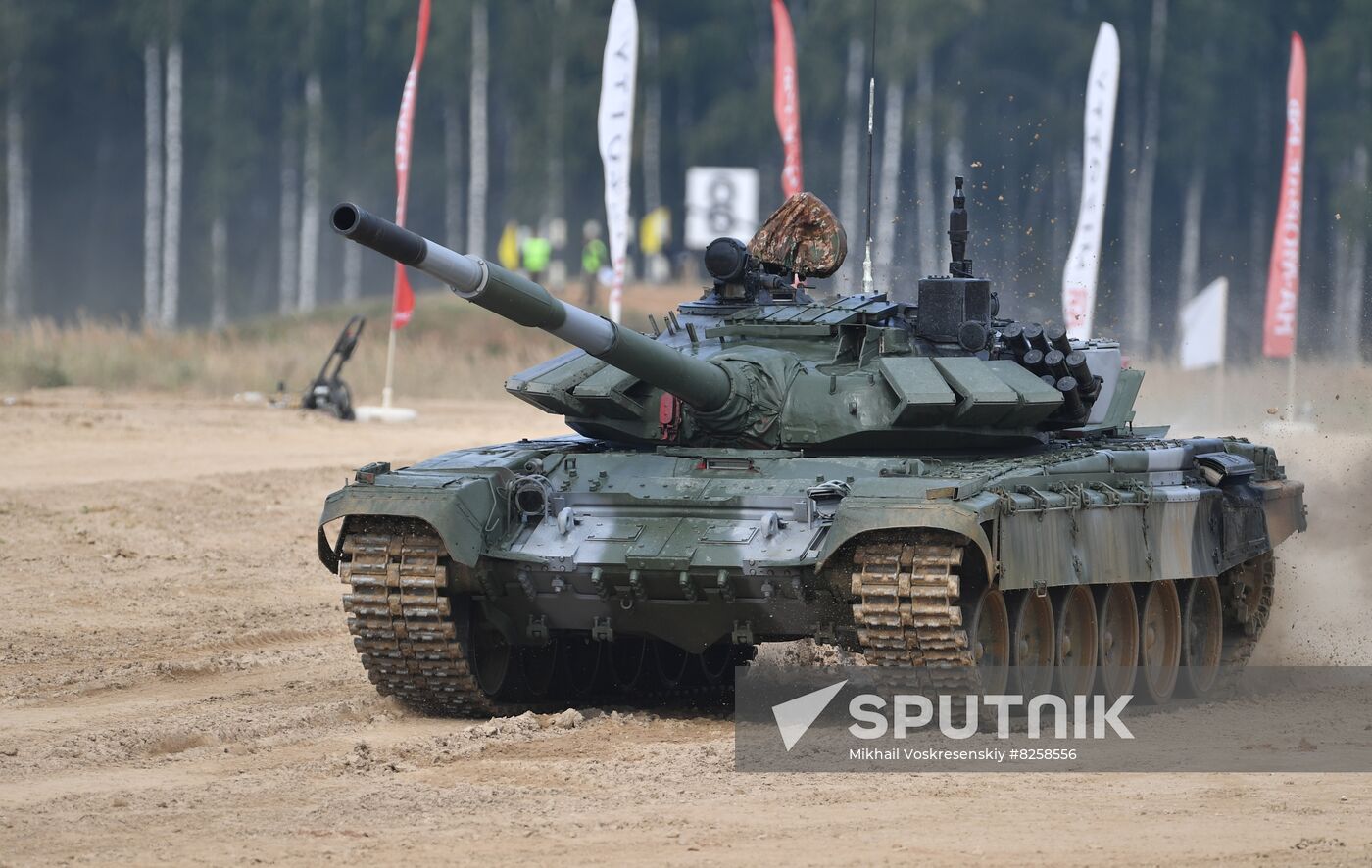 Russian crew leads in Tank Biathlon contest after five heats : Ministry of  Defence of the Russian Federation