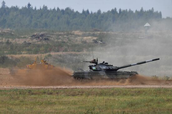 Russia Army Games Tank Biathlon