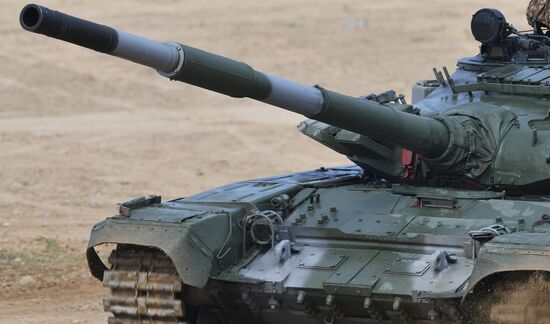 Russia Army Games Tank Biathlon