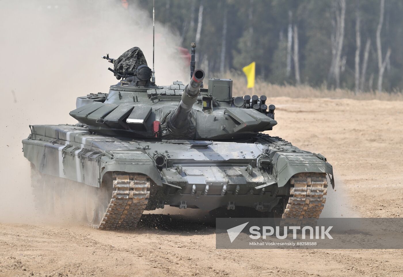 Russia Army Games Tank Biathlon