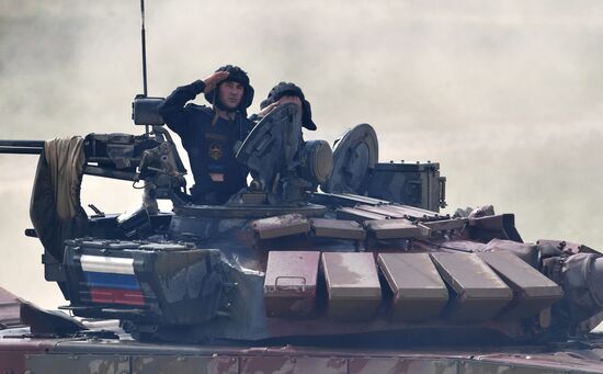 Russia Army Games Tank Biathlon