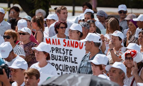 Moldova Opposition Protest