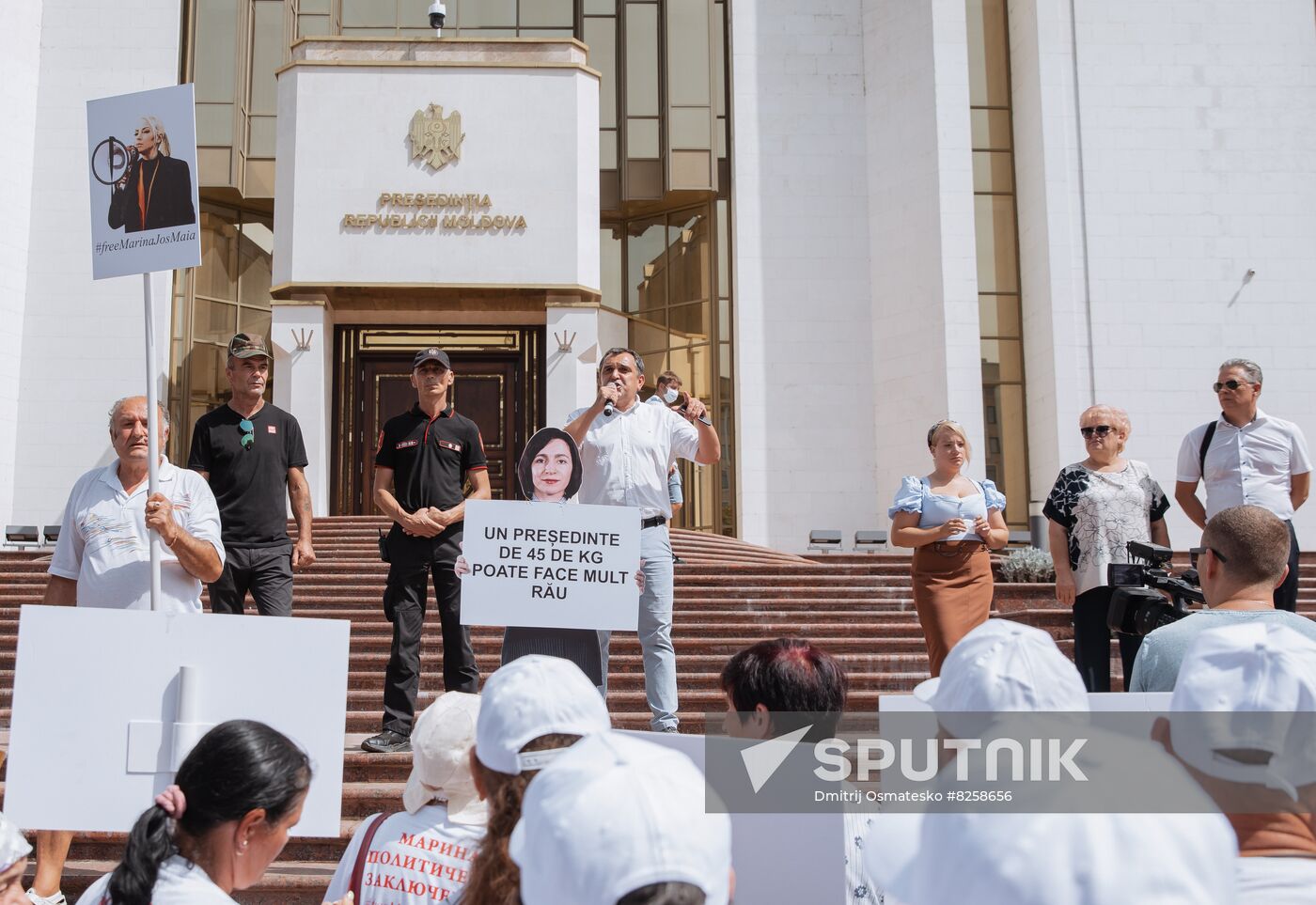 Moldova Opposition Protest
