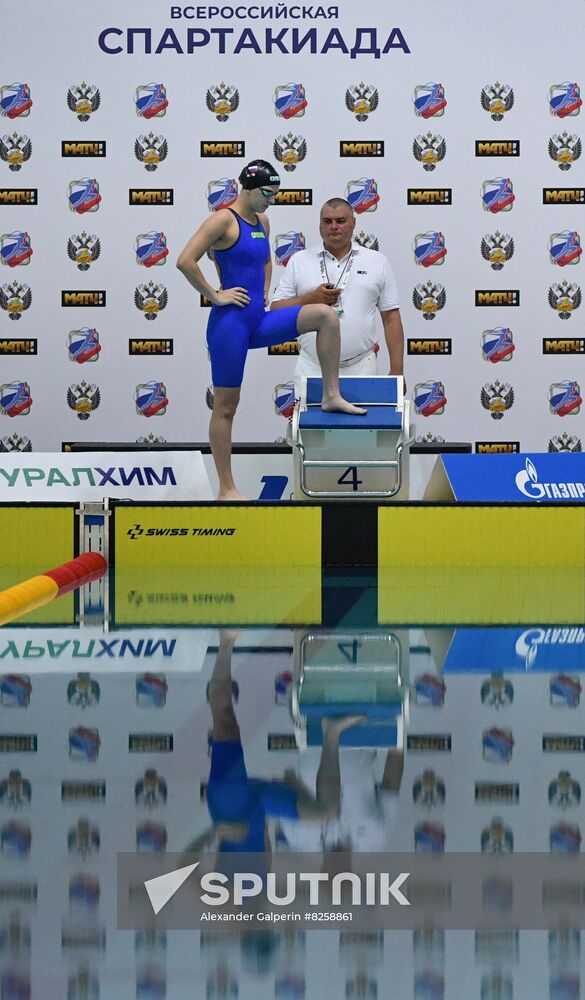 Russia Spartakiad Swimming