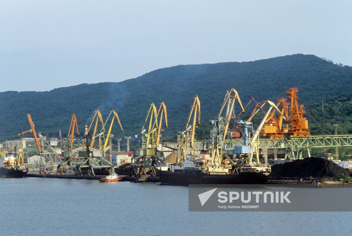 Vostochny port in Primorye Territory