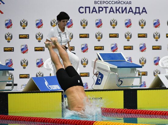 Russia Spartakiad Swimming