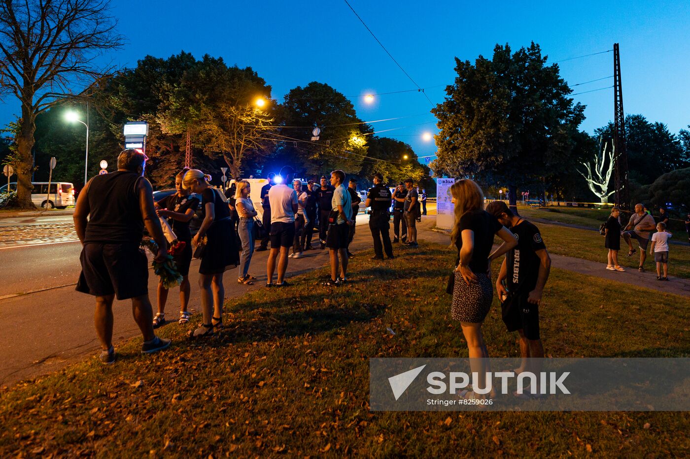 Latvia WWII Soviet Monument Demolition