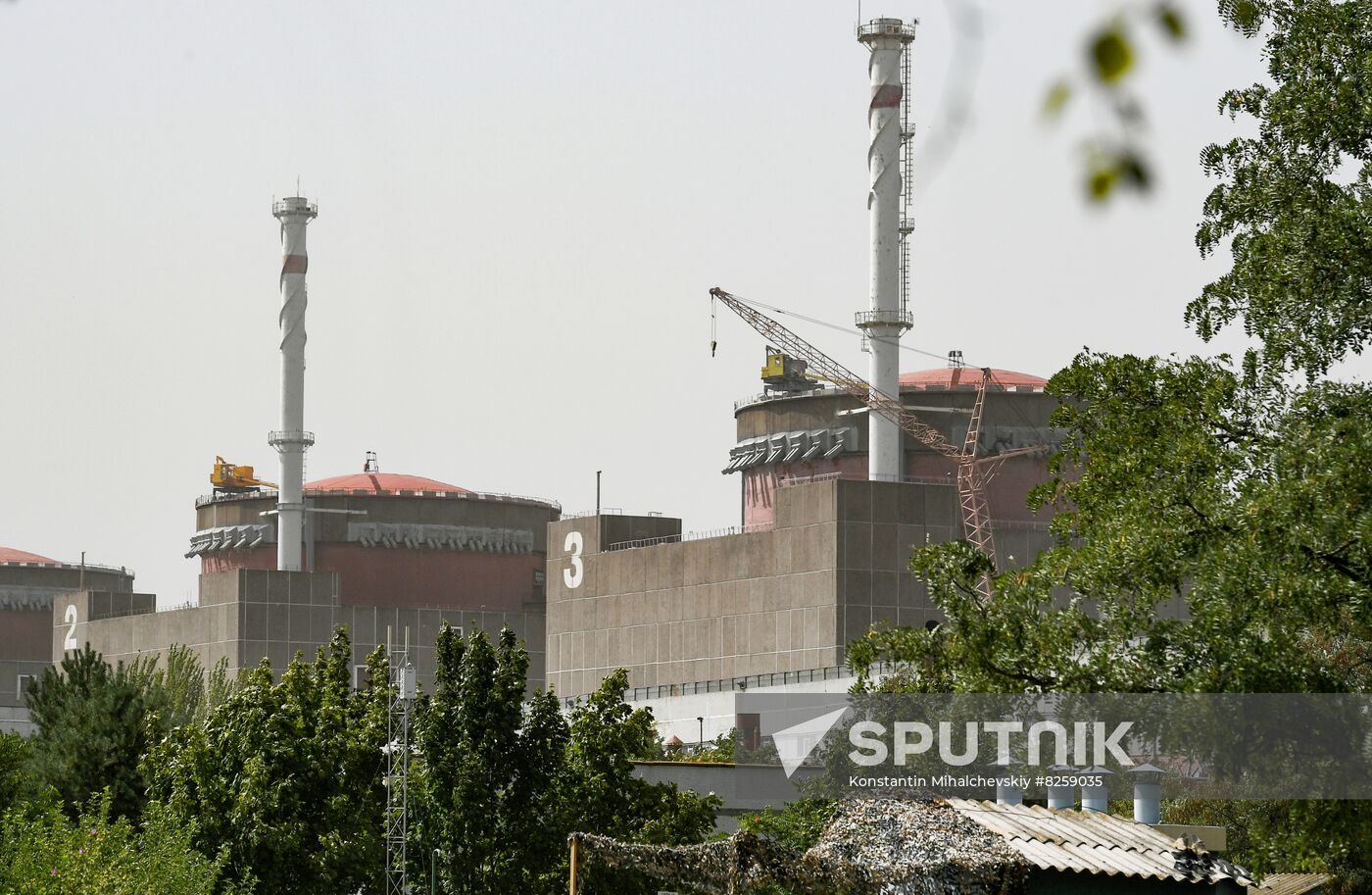Ukraine Russia Military Operation Nuclear Plant