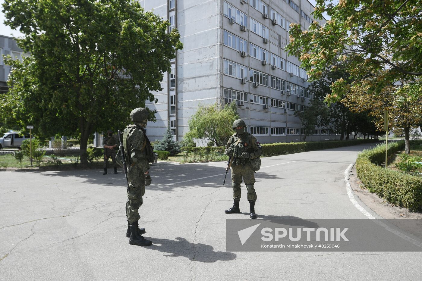 Ukraine Russia Military Operation Nuclear Plant