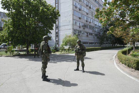 Ukraine Russia Military Operation Nuclear Plant