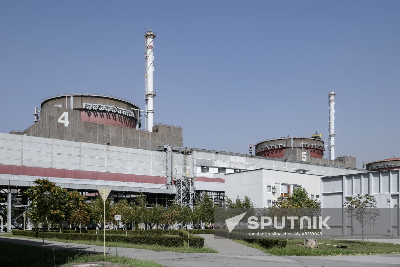 Ukraine Russia Military Operation Nuclear Plant