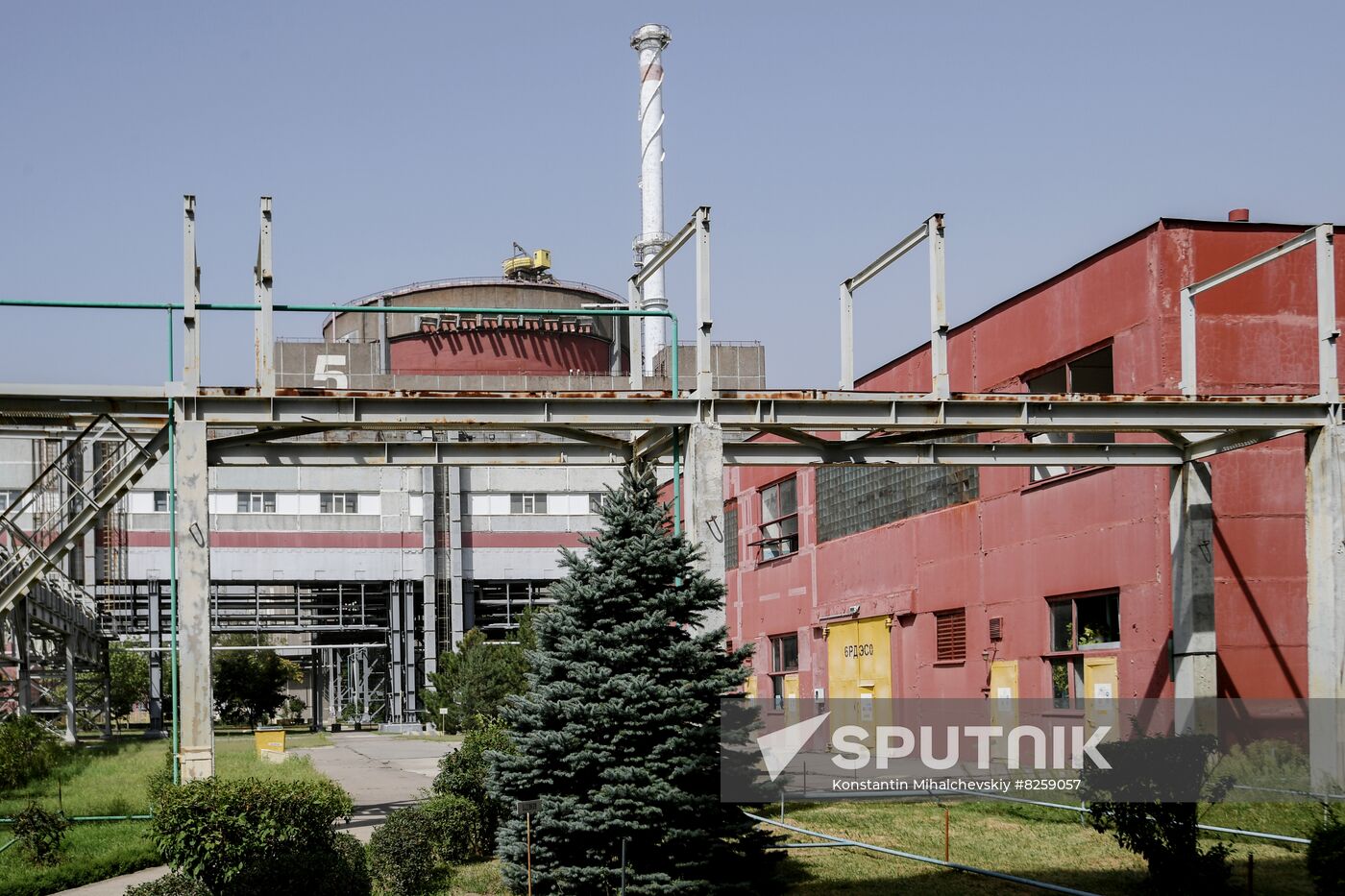 Ukraine Russia Military Operation Nuclear Plant