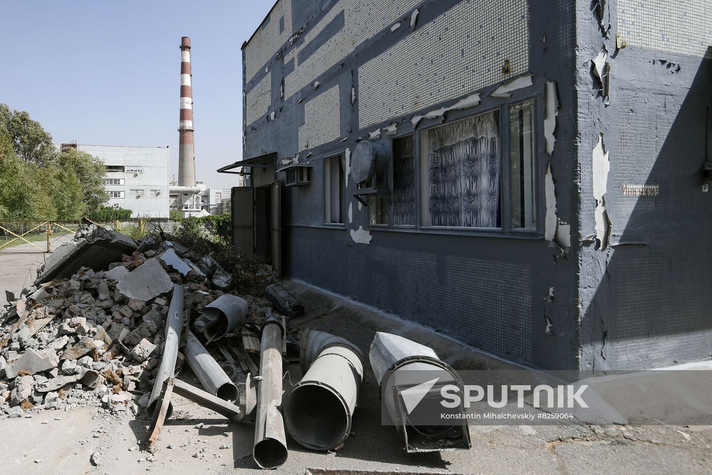 Ukraine Russia Military Operation Nuclear Plant