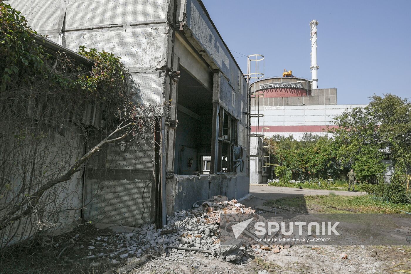 Ukraine Russia Military Operation Nuclear Plant