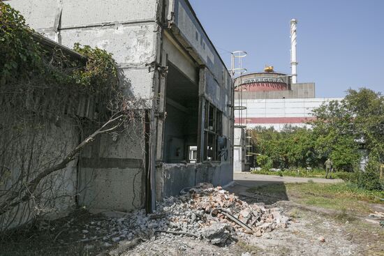 Ukraine Russia Military Operation Nuclear Plant