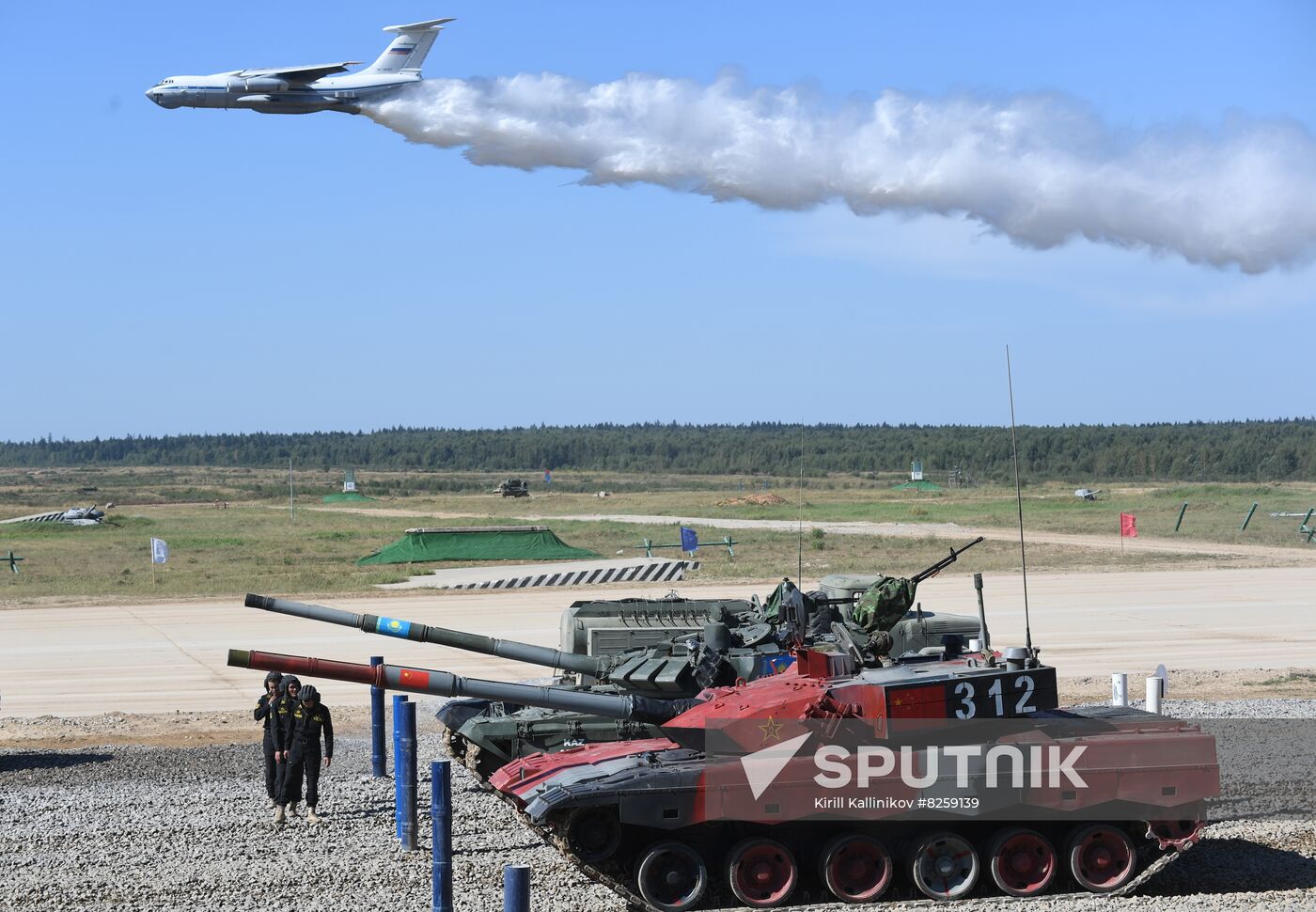 Russia Army Games Tank Biathlon