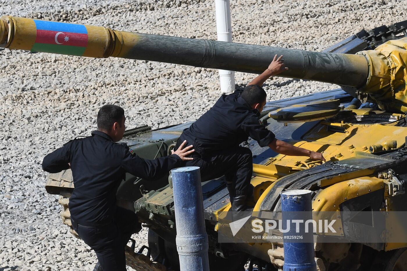 Russia Army Games Tank Biathlon