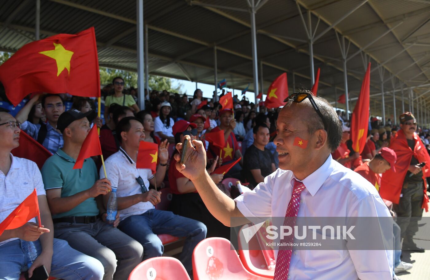 Russia Army Games Tank Biathlon
