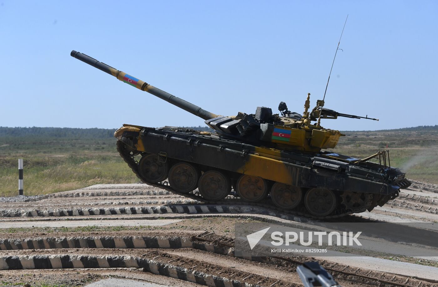 Russia Army Games Tank Biathlon