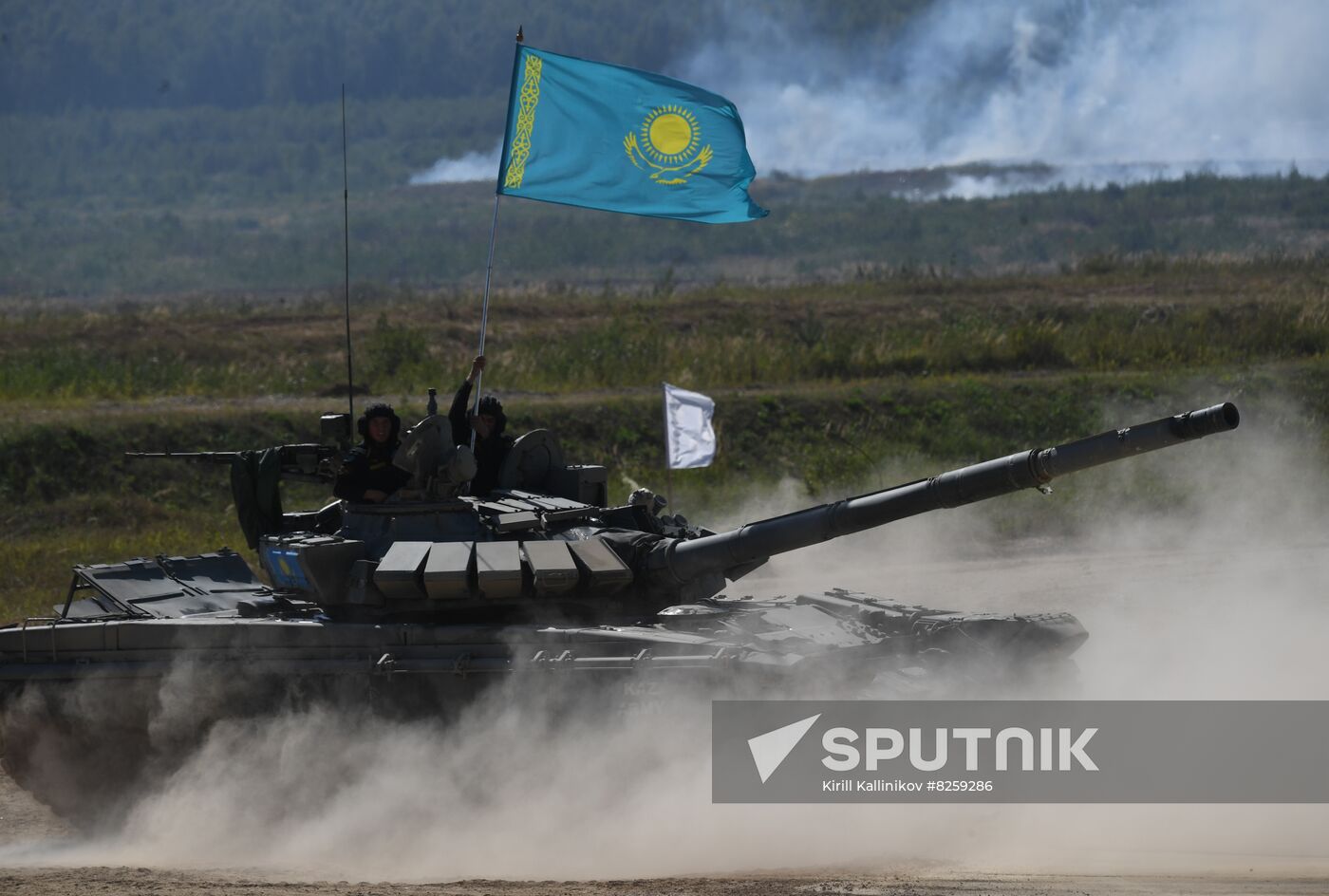 Russia Army Games Tank Biathlon