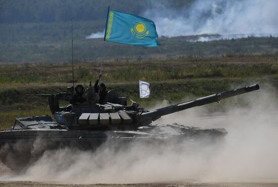 Russia Army Games Tank Biathlon