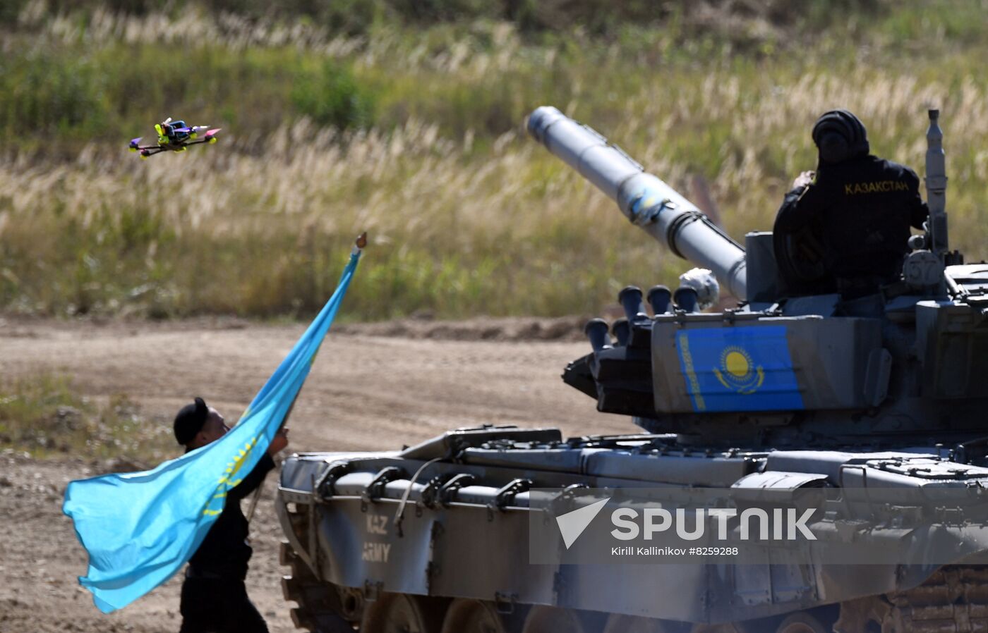 Russia Army Games Tank Biathlon