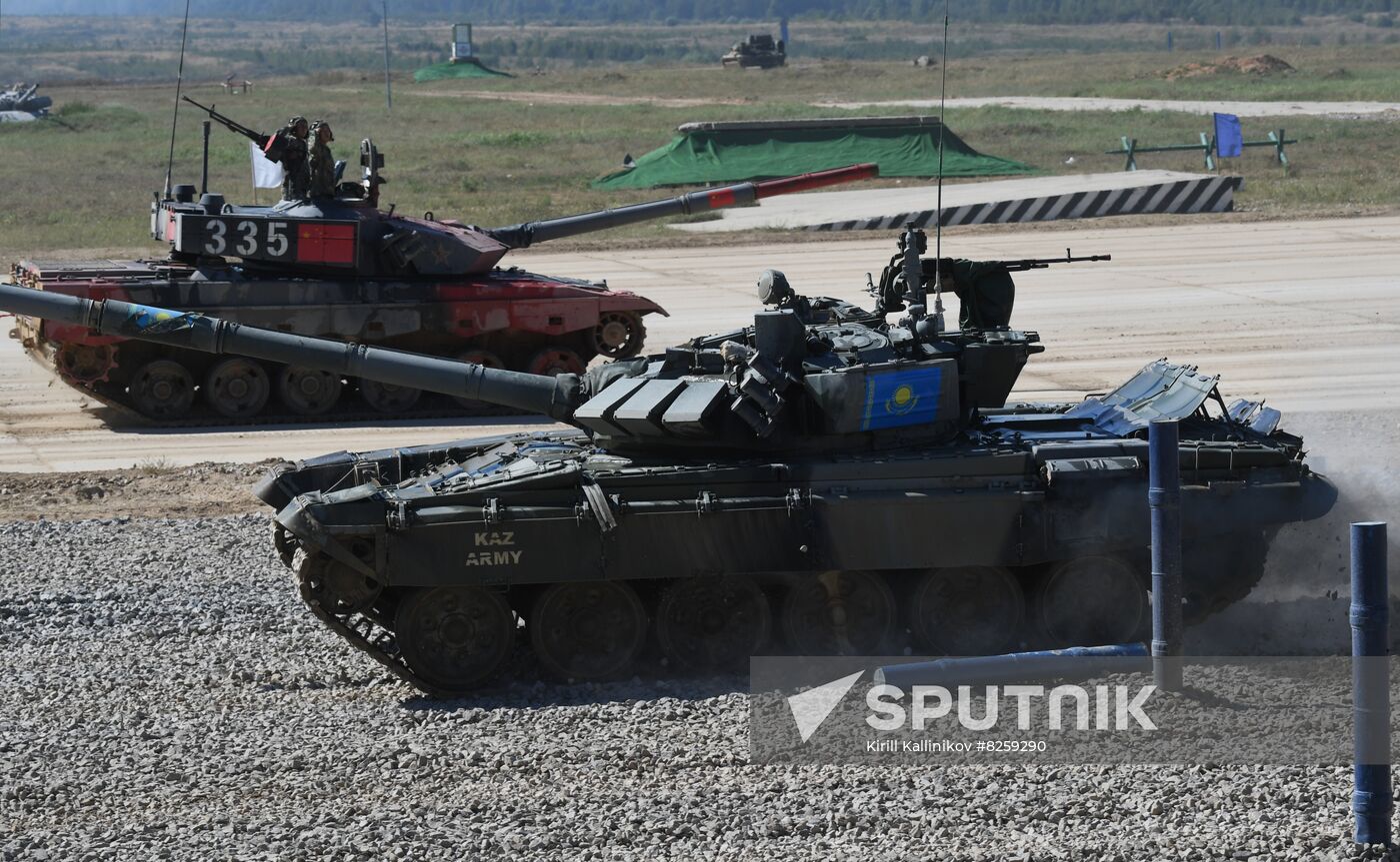Russia Army Games Tank Biathlon
