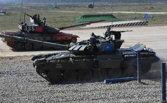 Russia Army Games Tank Biathlon