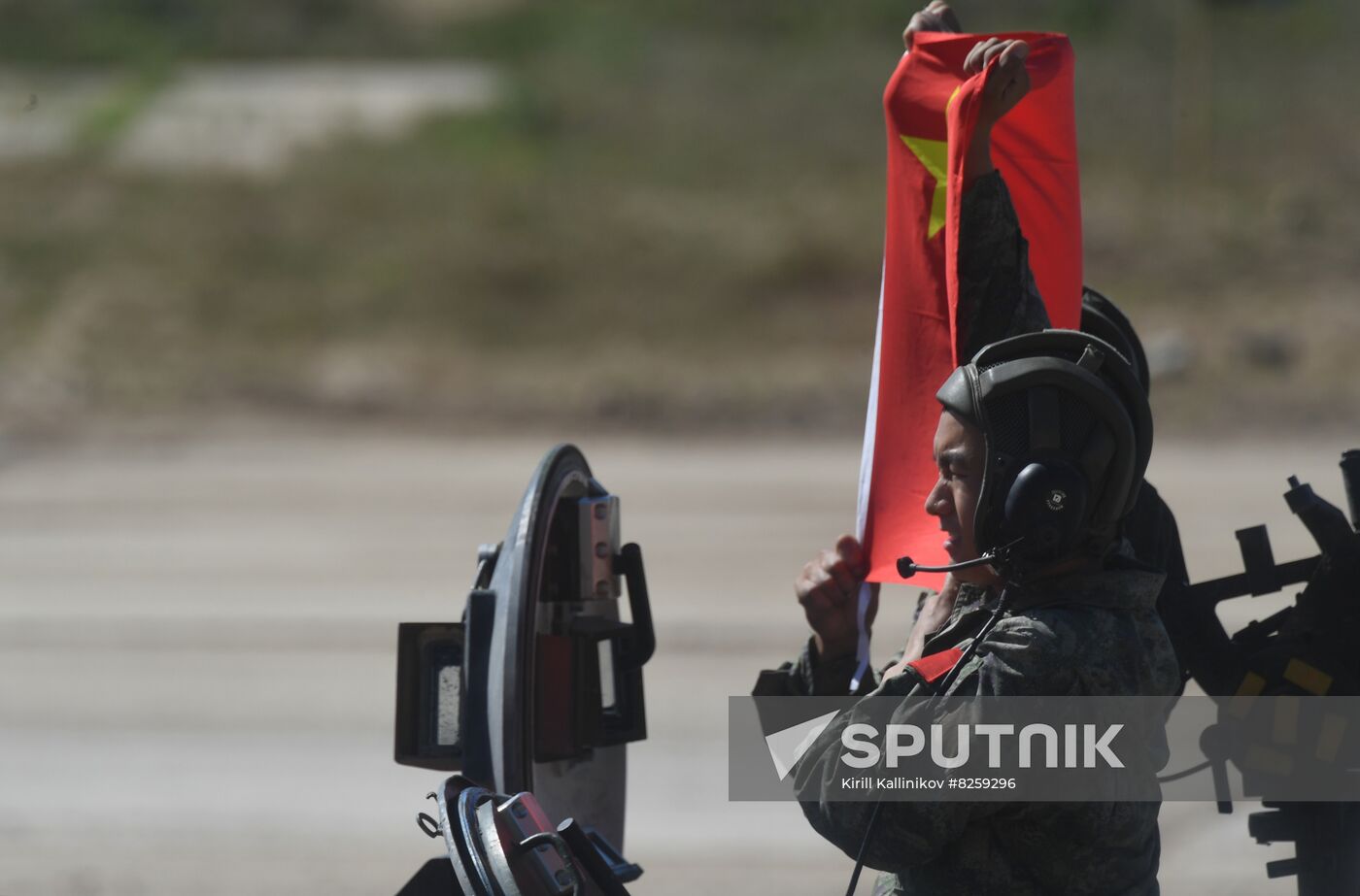 Russia Army Games Tank Biathlon