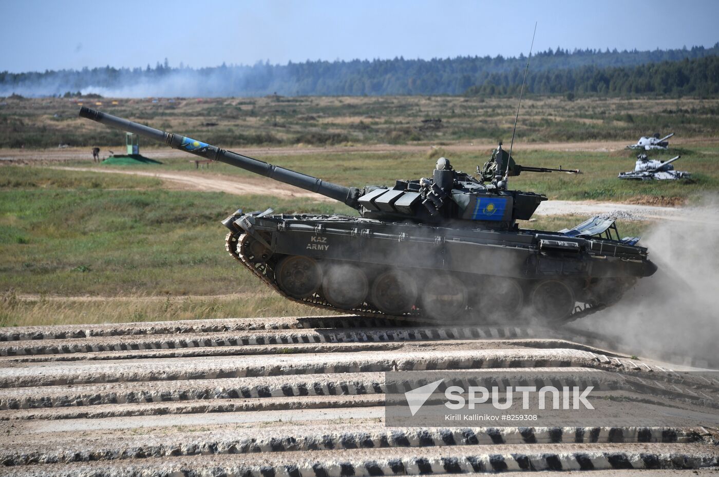 Russia Army Games Tank Biathlon