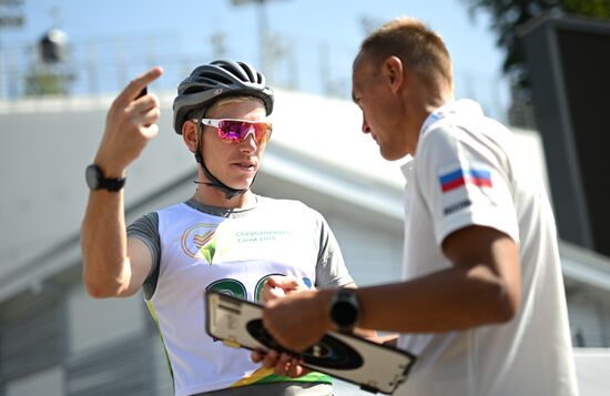 Russia Biathlon Commonwealth Cup Training