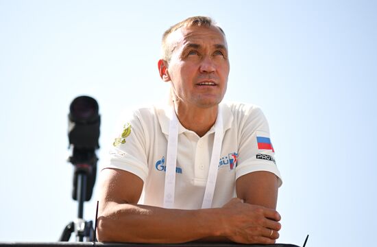 Russia Biathlon Commonwealth Cup Training