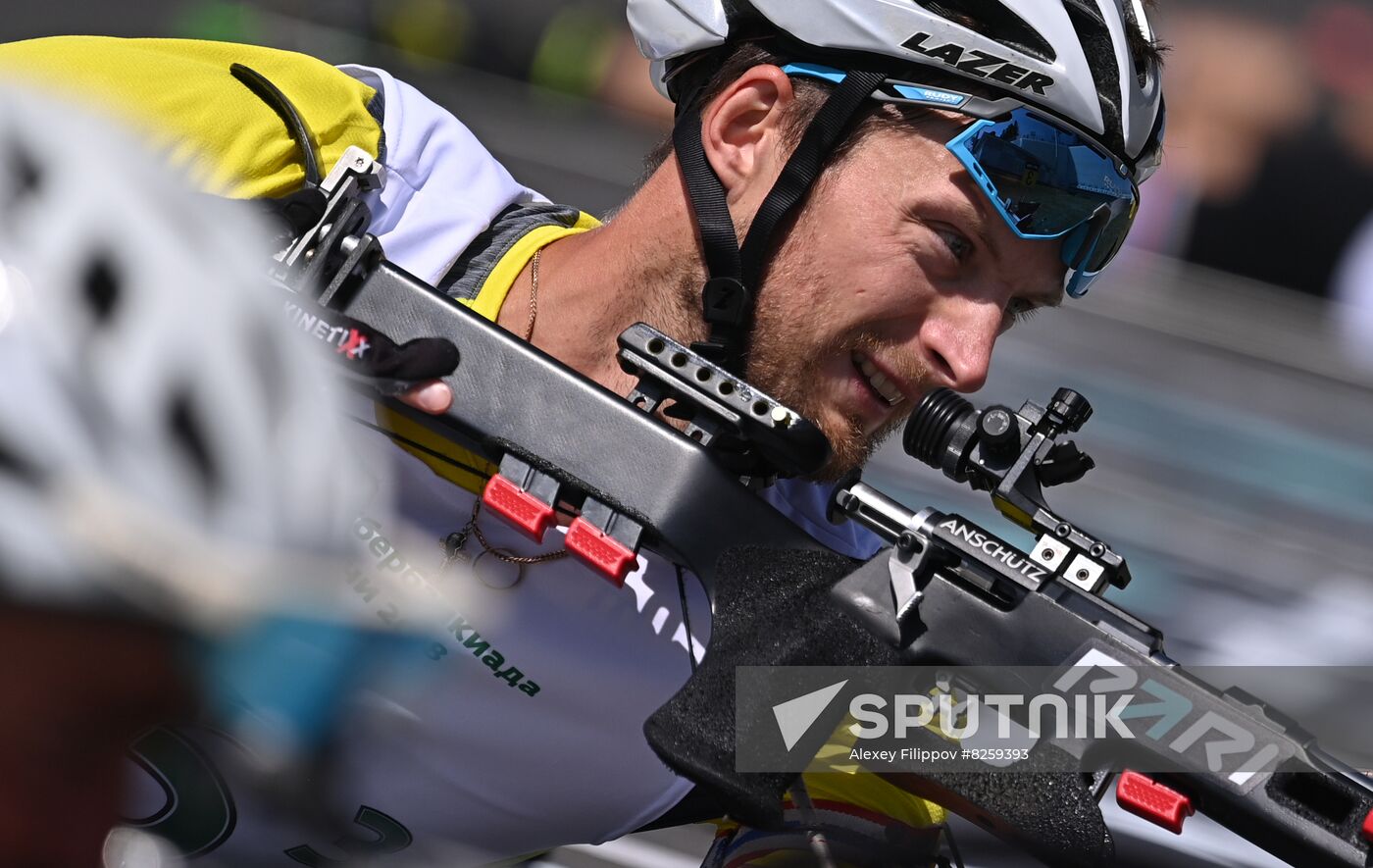 Russia Biathlon Commonwealth Cup Training