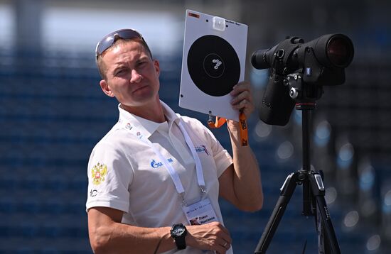 Russia Biathlon Commonwealth Cup Training