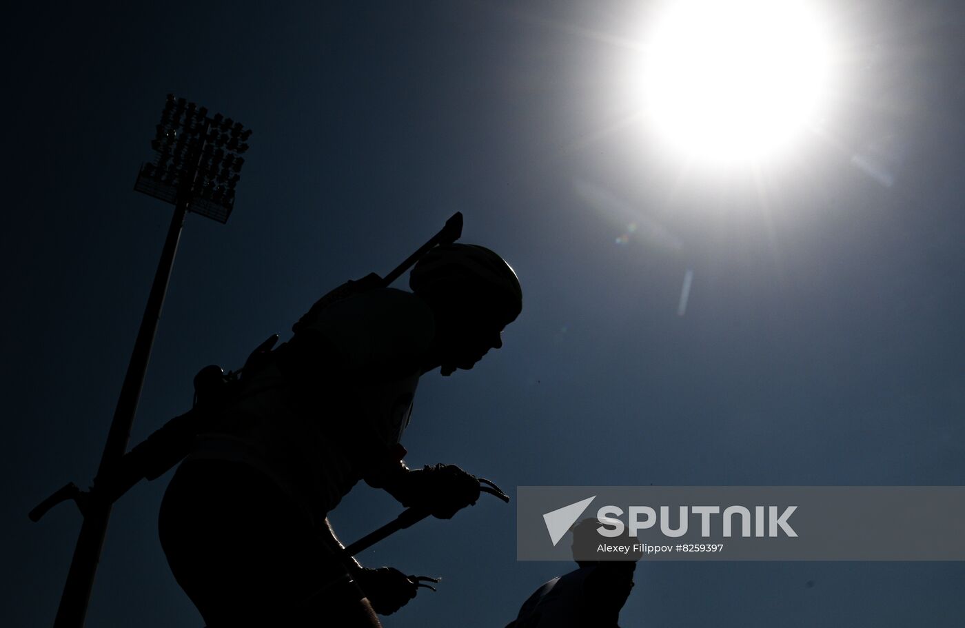 Russia Biathlon Commonwealth Cup Training