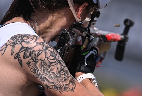 Russia Biathlon Commonwealth Cup Training