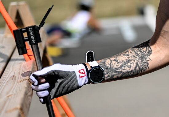 Russia Biathlon Commonwealth Cup Training