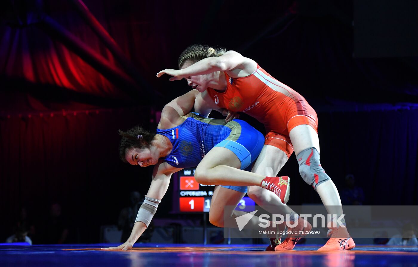 Russia Spartakiad Freestyle Wrestling Women