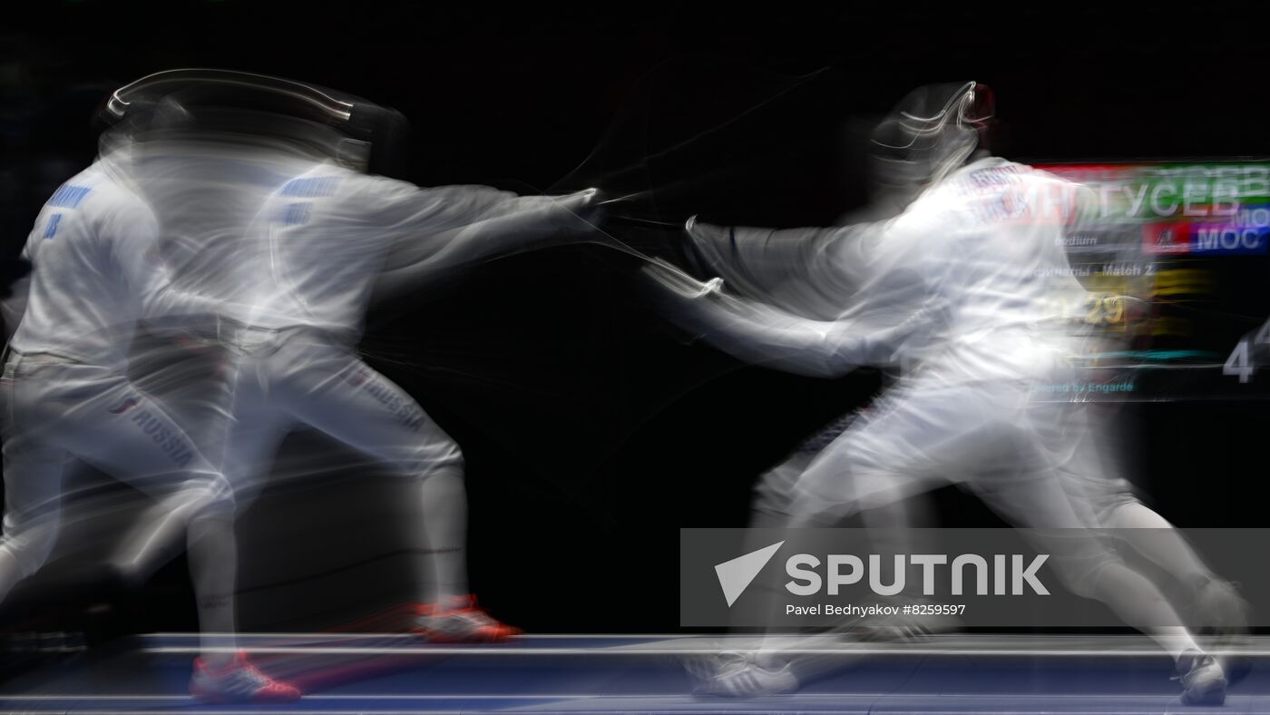 Russia Spartakiad Fencing Foil